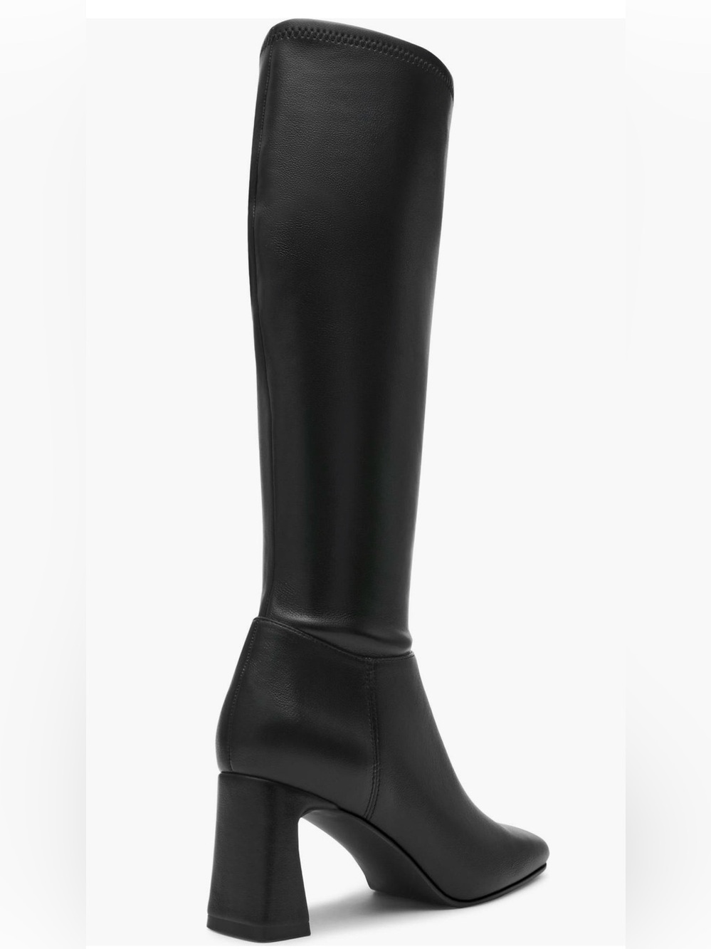 Steve Madden Hunny Knee High Boots Women’s Black Block Heel Tall Boots NWT - Picture 8 of 8